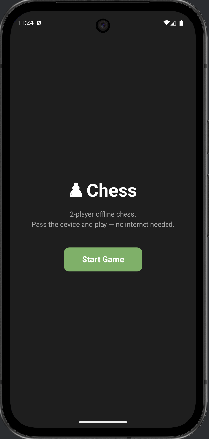 Chess home screen