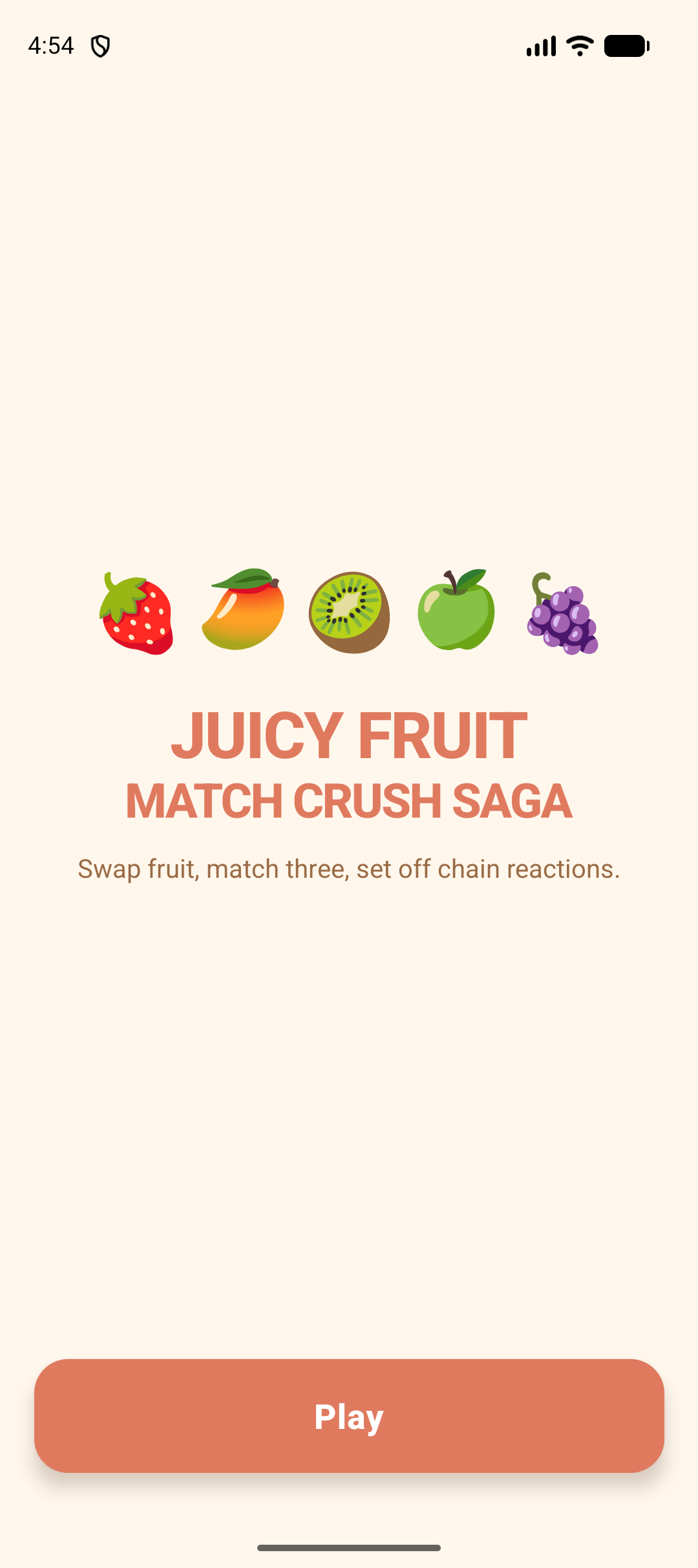 Title screen