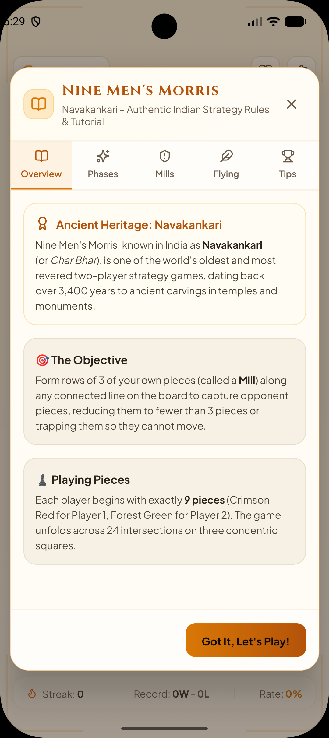 How to play guide