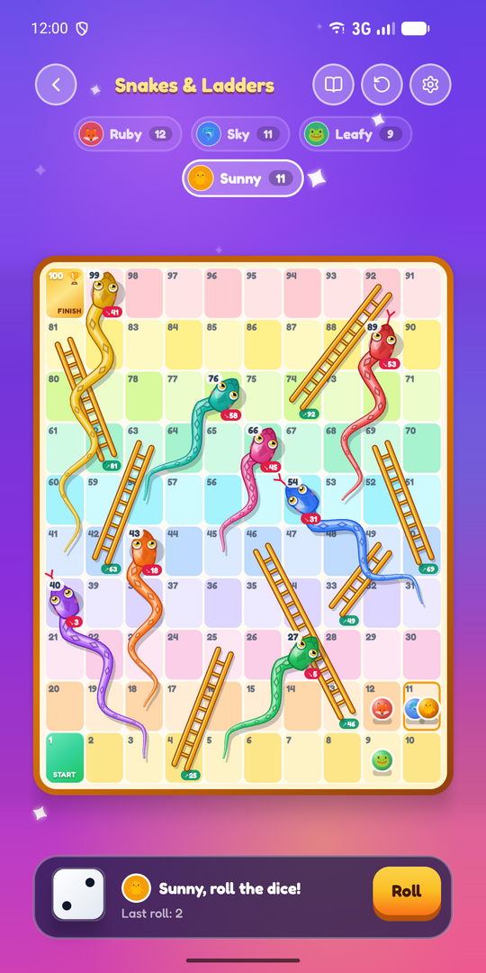 Four-player pass and play game